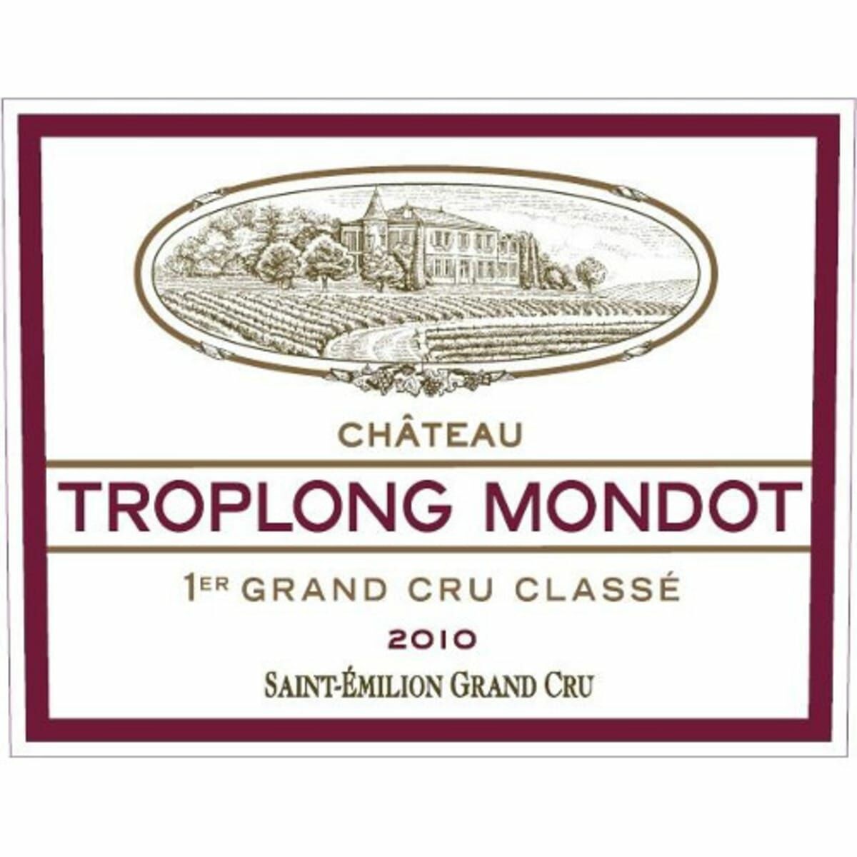 Chateau Troplong Mondot 2010 (RP99)