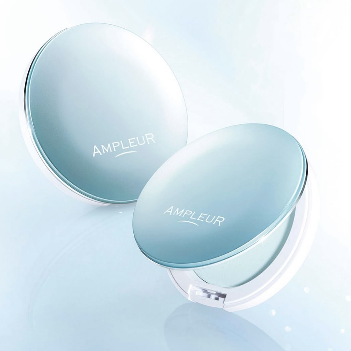 [限定] AMPLEUR Face Powder Cool 冰爽防曬蜜粉餅 SPF50 PA++++ 10g