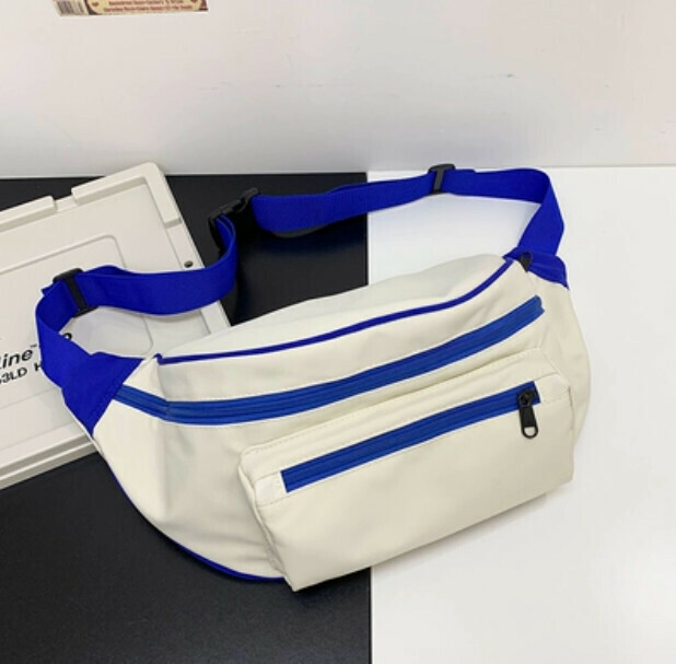 Hot recommended large-capacity crossbody bag (white without pendant)