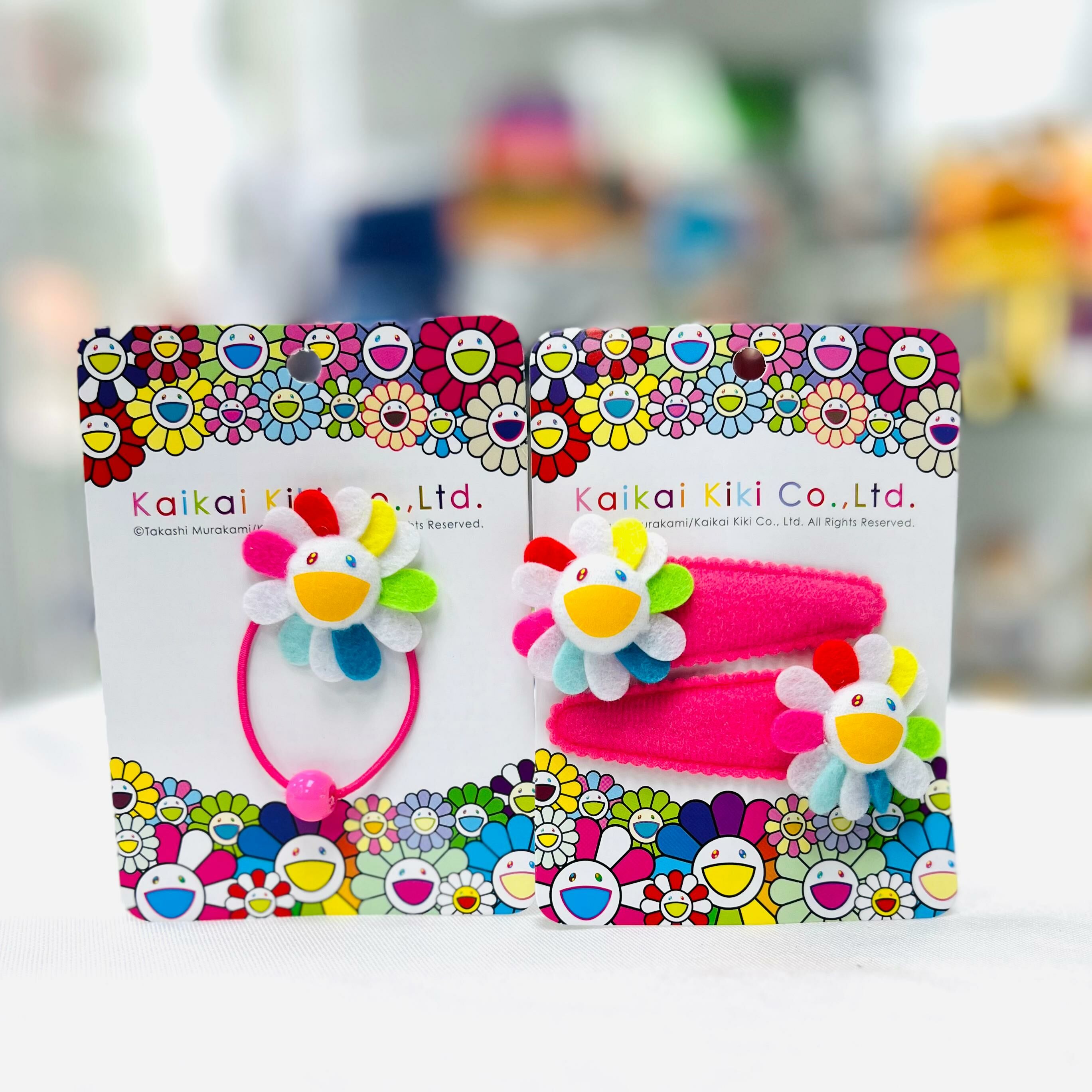 New Murakami Flower Hairpin / Hair Elastic (Multicolor)