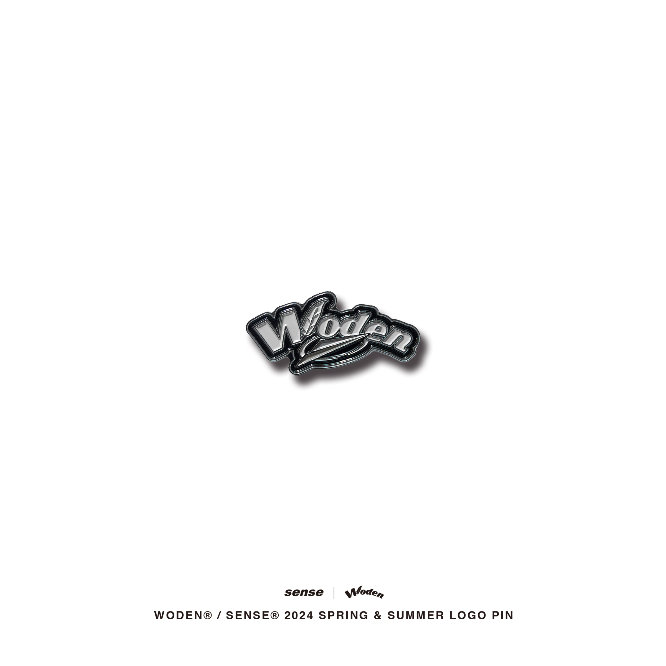 WODEN® / Sense®  2024 Spring & Summer 045 LOGO PIN