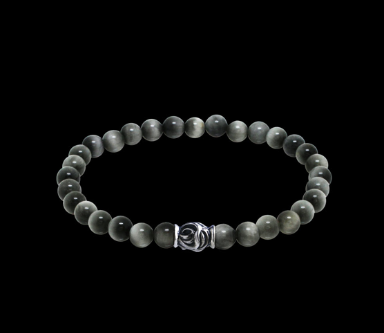 Lone Ones Stone Bracelet 6mm Eagle Bead
