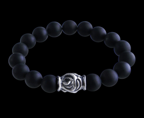 Lone Ones 10mm Stone Bracelet Eagle Bead