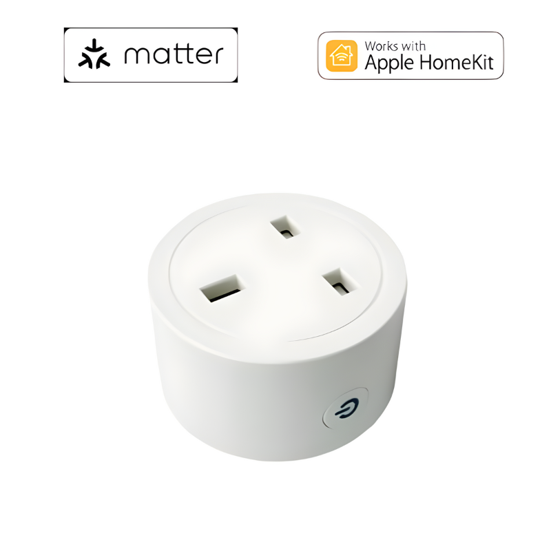 Matter HomeKit 英規16A智能插頭