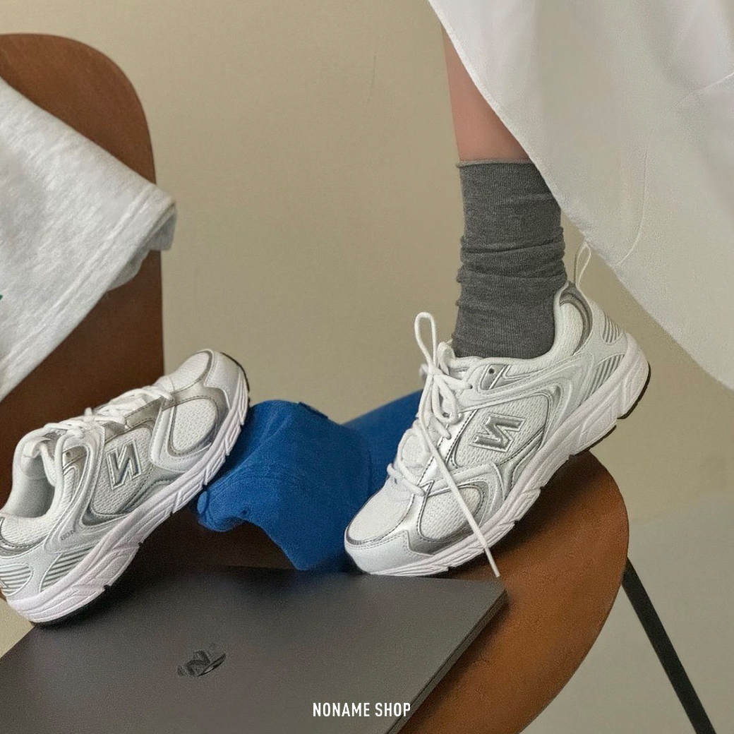 NEW BALANCE NB NB408 白銀 運動 休閒鞋 (男/女款)