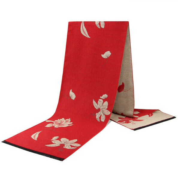 新款仿羊絨保暖百搭圍巾（貨號：NK02）（尺寸：長180*寬30cm）
