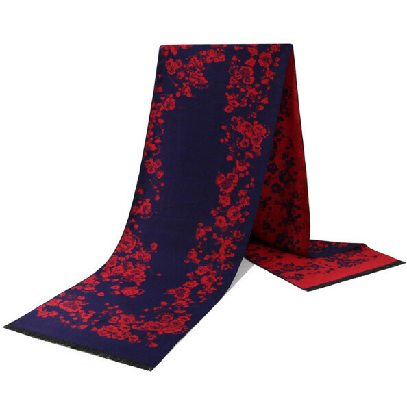 新款仿羊絨保暖百搭圍巾（貨號：NK09）（尺寸：長180*寬30cm）