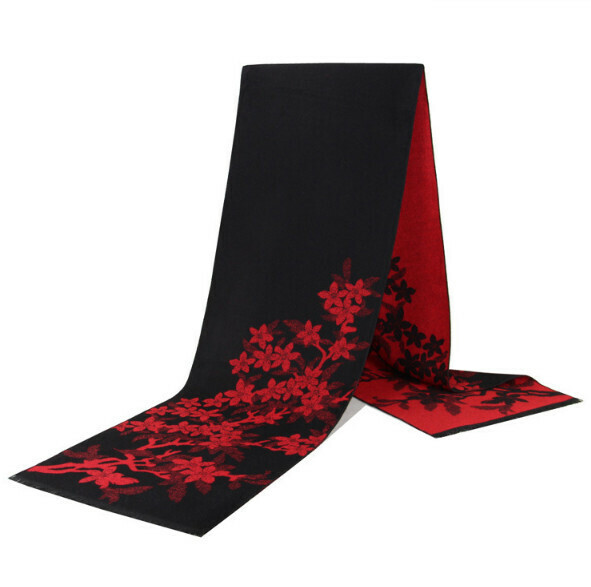 新款仿羊絨保暖百搭圍巾（貨號：NK13）（尺寸：長180*寬30cm）