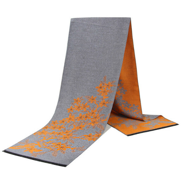 新款仿羊絨保暖百搭圍巾（貨號：NK14）（尺寸：長180*寬30cm）