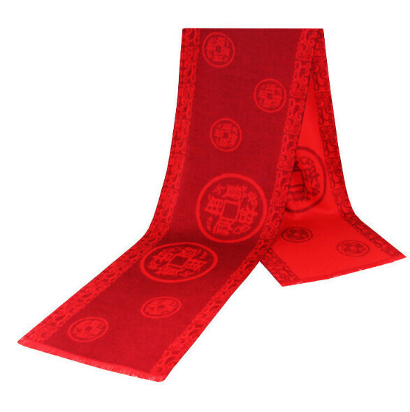 新款仿羊絨保暖百搭圍巾（貨號：NK33）（尺寸：長180*寬30cm）