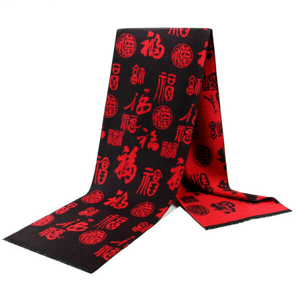 新款仿羊絨保暖百搭圍巾（貨號：NK38）（尺寸：長180*寬30cm）