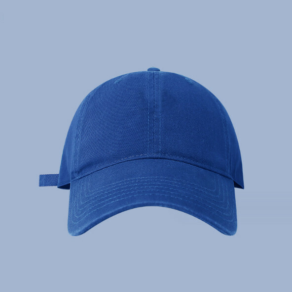 New style soft top peaked cap with large head circumference (566CHT royal blue)