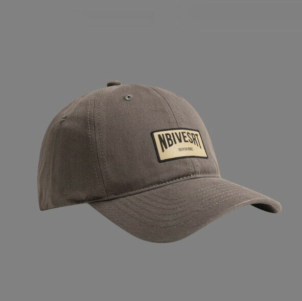Hot recommended soft top patch cap (343 gray)