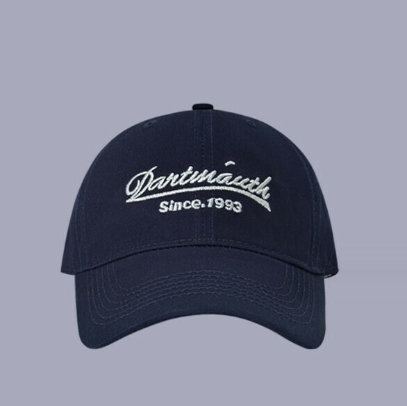 Hot recommendation 1993 letter embroidered soft top cap (360 navy blue)