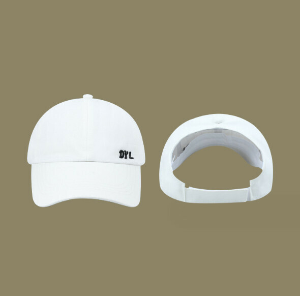Hot recommendation (1 piece) Velcro empty top peaked cap (388 white)