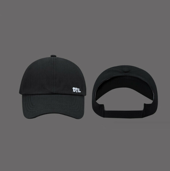 Hot recommendation (1 piece) Velcro empty top peaked cap (388 black)