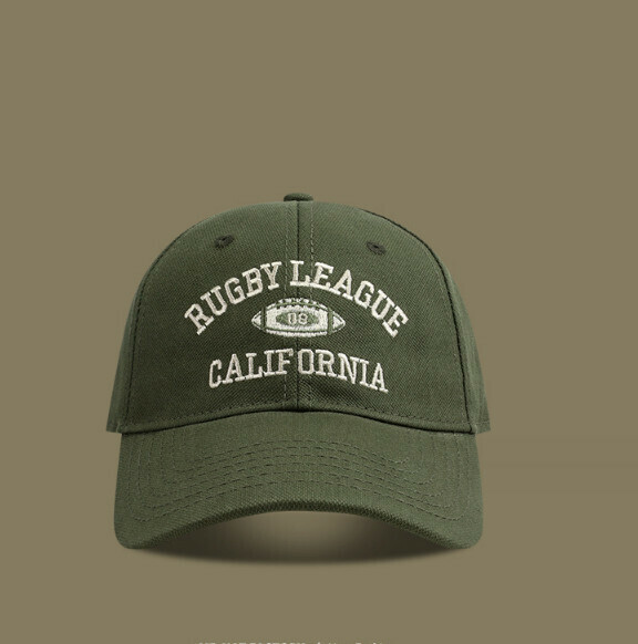 Hot recommendation 08 embroidered soft top cap (346 military green)
