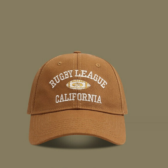 Hot recommendation 08 embroidered soft top cap (346 brown)