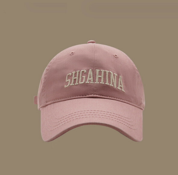 Hot recommended SHA letter embroidered peaked cap (367 pink)