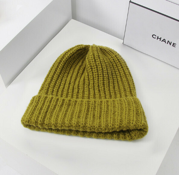 Popular pine warm pullover knitted hat (A-93 green)