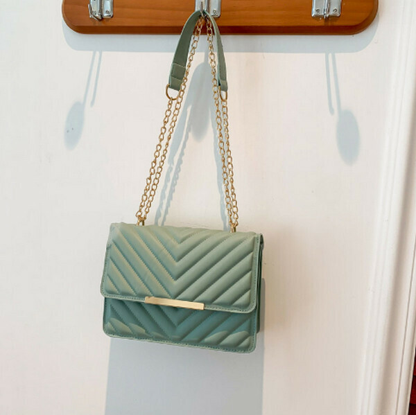 New versatile chain armpit bag [green]