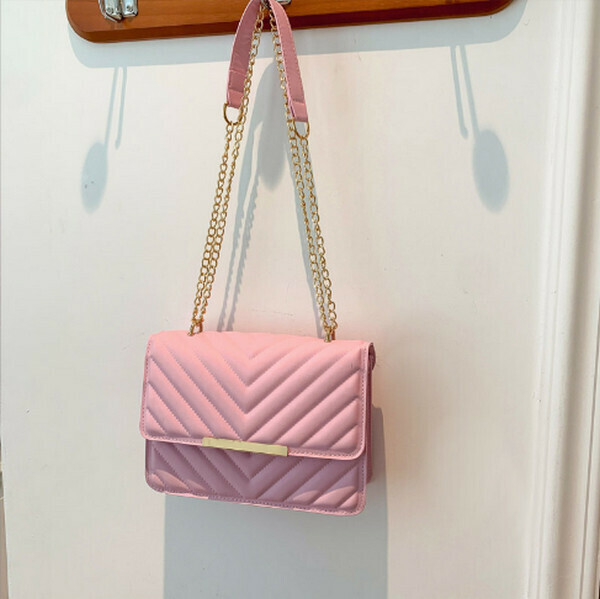 New versatile chain armpit bag [pink]