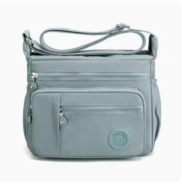 New shoulder bag large capacity crossbody bag casual bag (aqua small size)