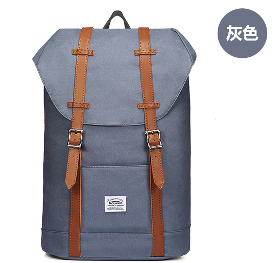 Popular Oxford linen backpack for men and women, hiking bag [grey]