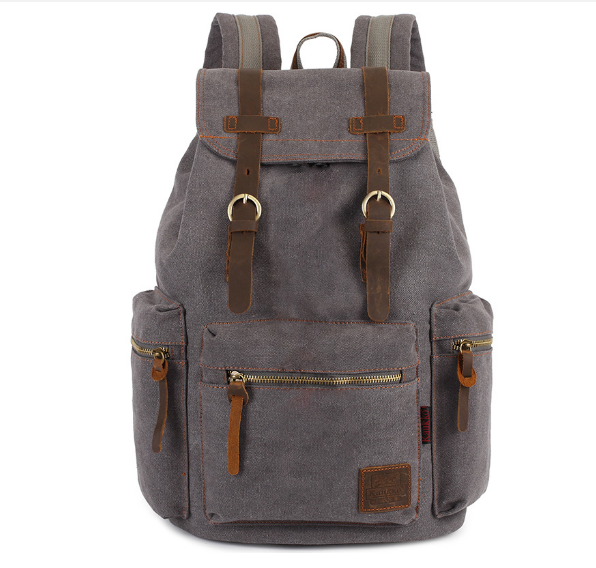 Popular canvas backpacks, laptop bags, and rucksacks for men and women [grey]