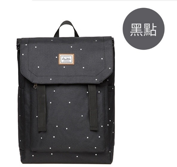 Hot Recommended Women's Mountaineering Travel Bag Computer Bag [Black Dot Color]