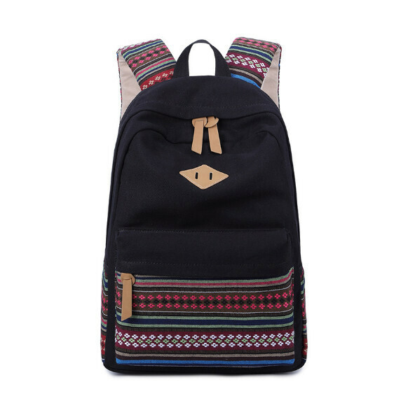 Popular trendy backpacks, travel backpacks, student bags, computer bags, hiking backpacks, black