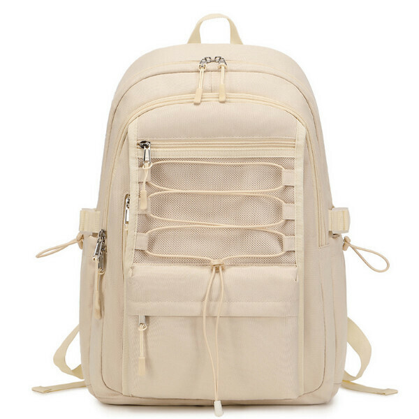 Hot trendy backpacks, travel backpacks, student bags, computer bags, hiking backpacks (beige)