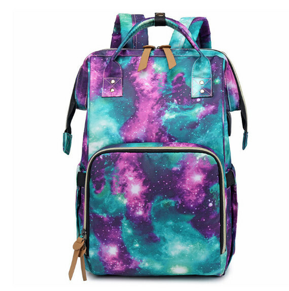 Popular trendy backpacks, travel backpacks, student bags, computer bags, hiking backpacks (purple)