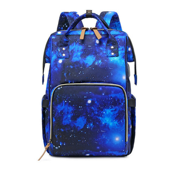 Popular trendy backpacks, travel backpacks, student bags, computer bags, hiking backpacks (blue)