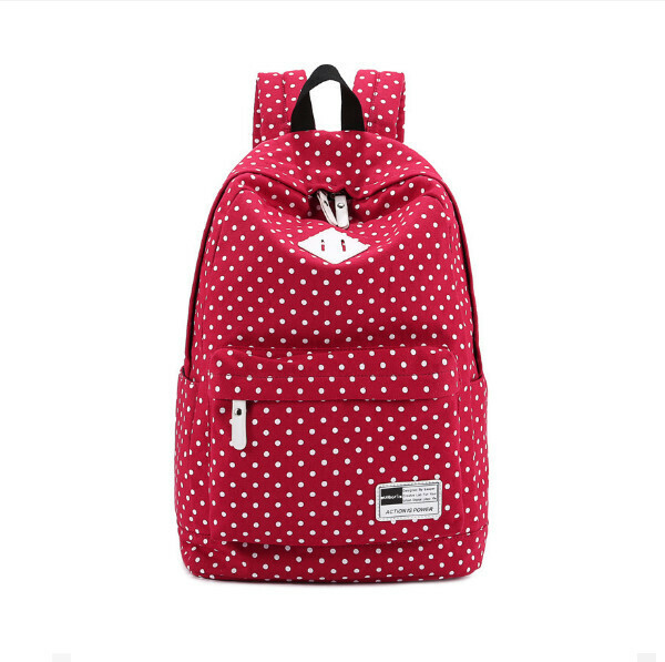 Popular trendy backpacks, travel backpacks, student bags, computer bags, hiking backpacks (red)