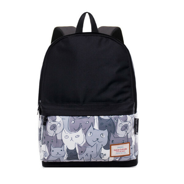 Popular trendy backpacks, travel backpacks, student bags, computer bags, hiking backpacks [Kitten]