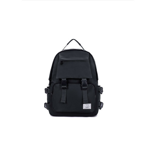 Popular trendy backpacks, travel backpacks, student bags, computer bags, hiking backpacks [Black]