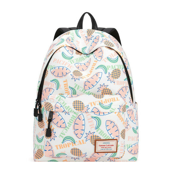 Popular trendy backpacks, travel backpacks, student bags, computer bags, hiking backpacks [Pineapple]