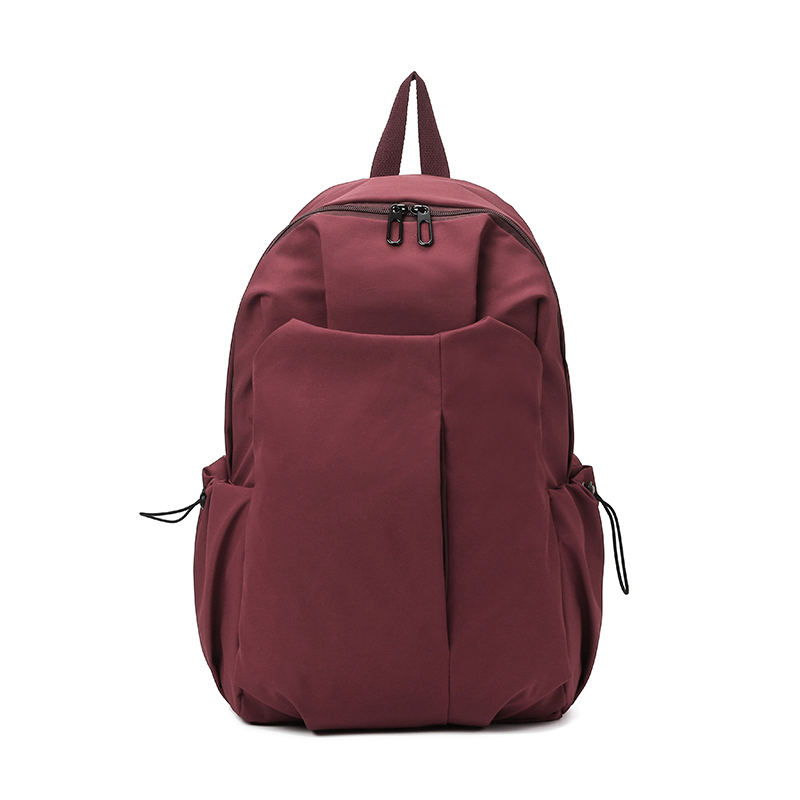 Popular Large Capacity Travel Outdoor Backpack Computer Bag (Maroon)