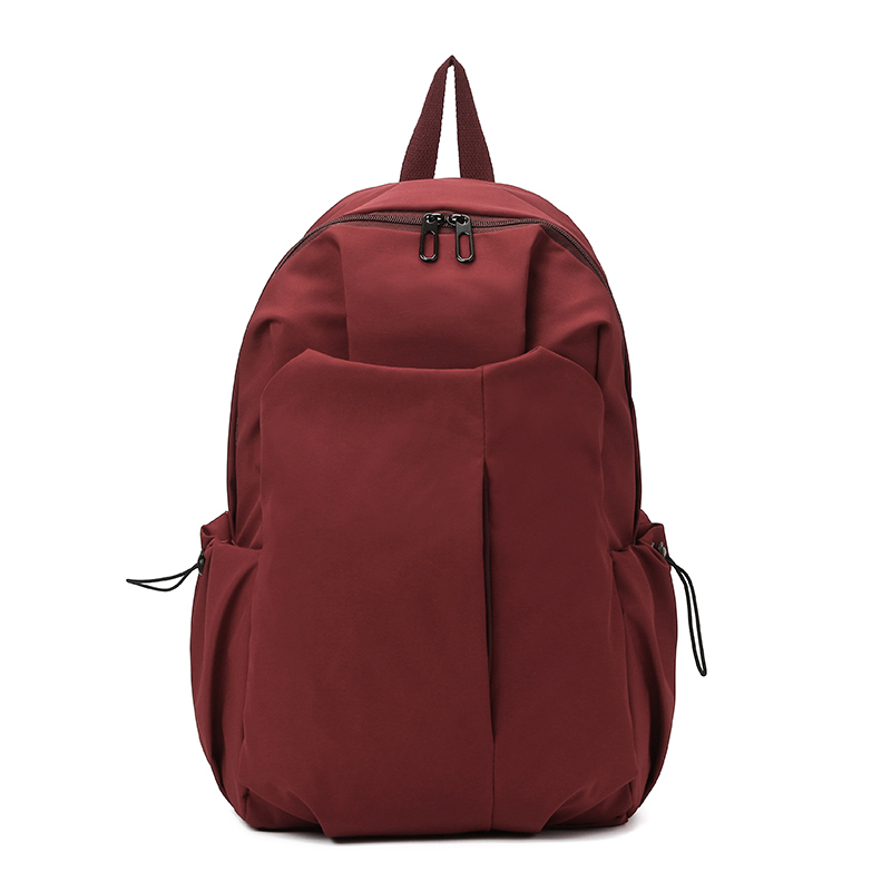 Popular Large Capacity Travel Outdoor Backpack Computer Bag (burgundy)