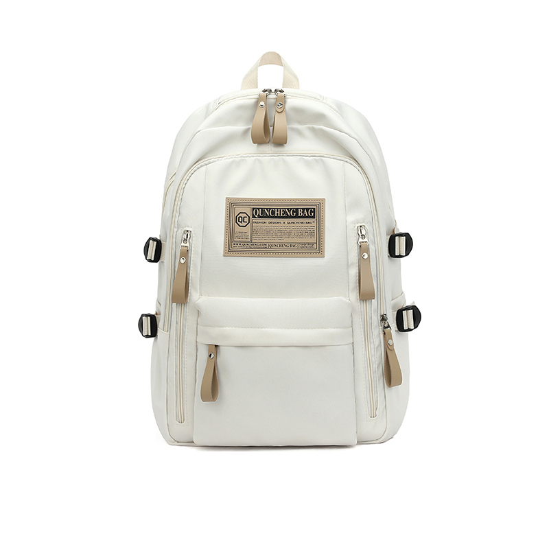 Popular Large Capacity Travel Outdoor Backpack Computer Bag (White)