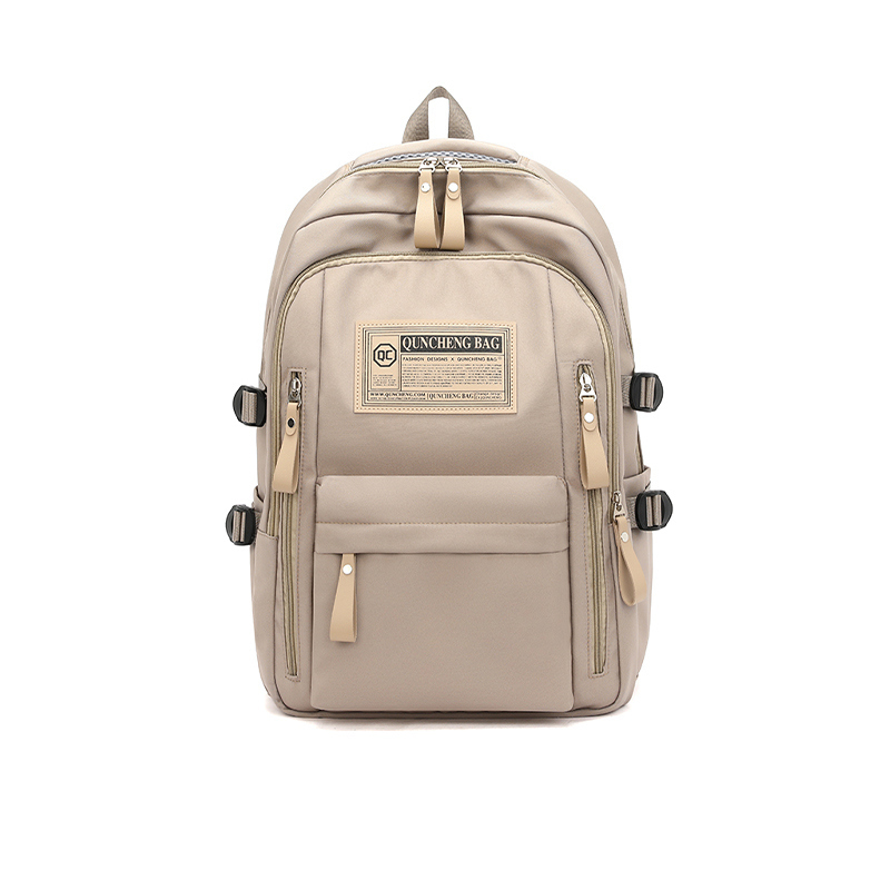 Popular Large Capacity Travel Outdoor Backpack Computer Bag (Khaki)