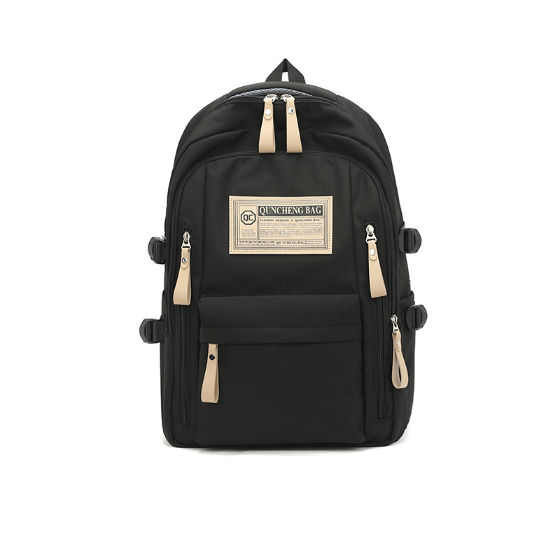 Popular Large Capacity Travel Outdoor Backpack Computer Bag (Black)