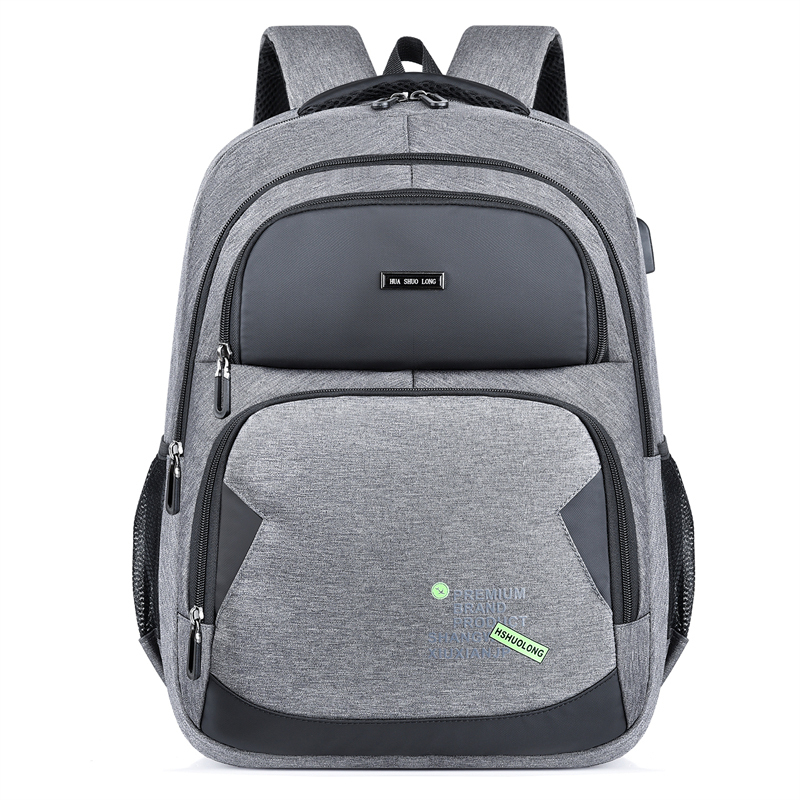 New Large Capacity Travel Outdoor Backpack Computer Bag (Dark Gray)