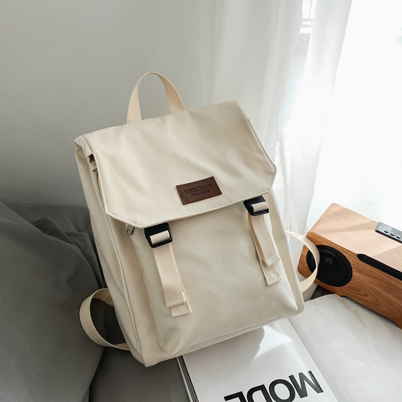 New Large Capacity Travel Outdoor Backpack Computer Bag (White)