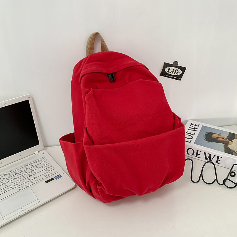 New Large Capacity Travel Outdoor Backpack Computer Bag (Red)