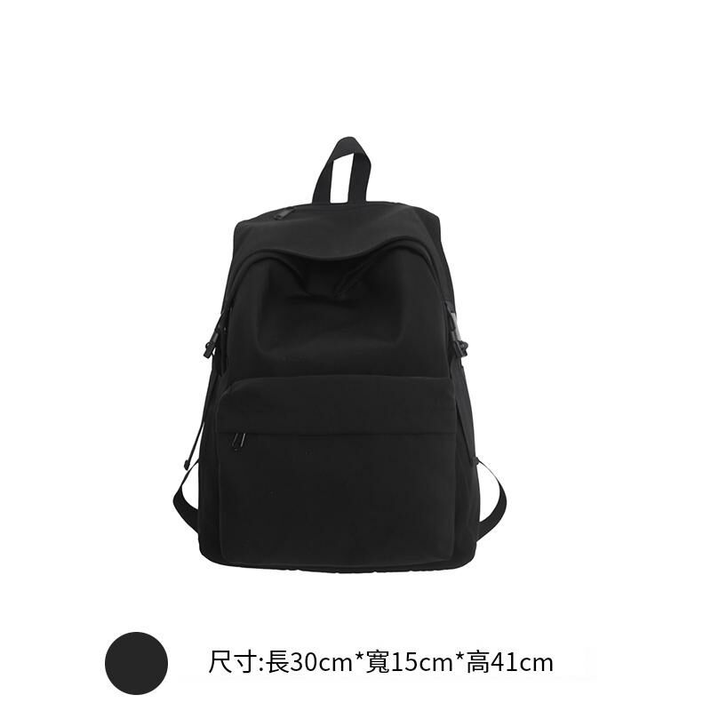 New Large Capacity Travel Outdoor Backpack Computer Bag (Black [Large])