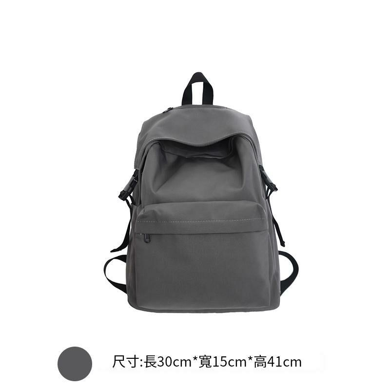 New Large Capacity Travel Outdoor Backpack Computer Bag (Gray [Large])