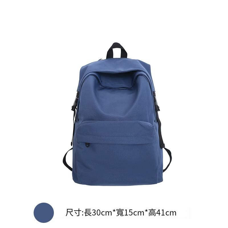 New Large Capacity Travel Outdoor Backpack Computer Bag (Blue [Large])