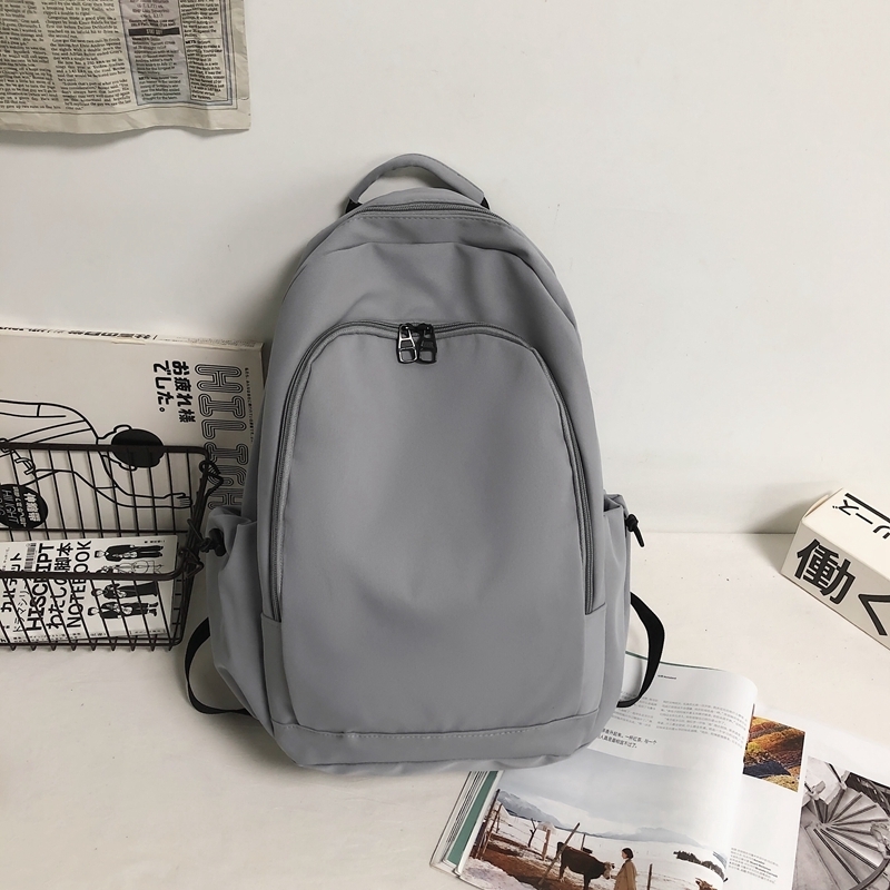 New Large Capacity Travel Outdoor Backpack Computer Bag (Gray [No Pendant])